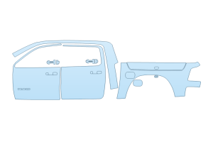 2027 RAM 1500 REBEL FULL DRIVER SIDE W/RAM BOX
