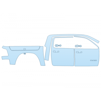 2025 RAM 1500 REBEL FULL PASSENGER SIDE W/RAM BOX