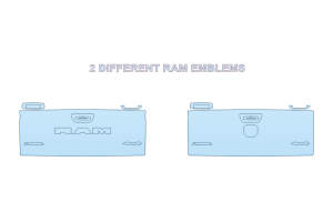 2027 RAM 1500 REBEL TAILGATE KIT
