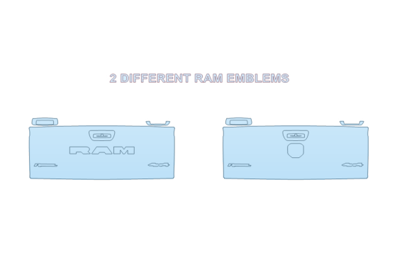 2027 RAM 1500 REBEL TAILGATE KIT