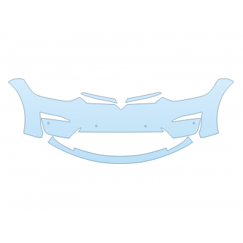 2025 TESLA MODEL X PLAID BUMPER W SENSORS 2025 TESLA MODEL X PLAID BUMPER W SENSORS