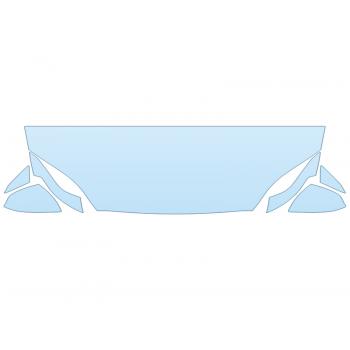 2025 TESLA MODEL X PLAID HOOD FENDERS MIRRORS 24 INCH STRAIGHT