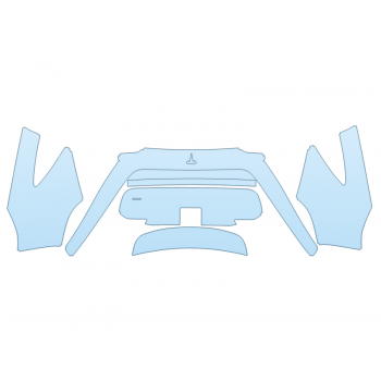 2025 TESLA MODEL X PLAID TRUNK REAR FENDERS