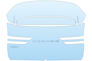 2027 GENESIS ELECTRIFIED GV70 AWD FULL REAR HATCH W/EMBLEMS