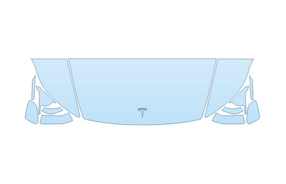 2027 TESLA MODEL Y PERFORMANCE AWD HOOD FENDERS MIRRORS 24 INCH STRAIGHT (WRAPPED EDGES) 2027 TESLA MODEL Y PERFORMANCE AWD HOOD FENDERS MIRRORS 24 INCH STRAIGHT (WRAPPED EDGES)