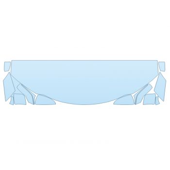 2025 LEXUS UX 300H BASE HOOD FENDERS MIRRORS 24 INCH STRAIGHT