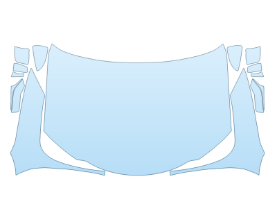 2025 LEXUS UX 300H BASE HOOD FENDERS MIRRORS FULL 2025 LEXUS UX 300H BASE HOOD FENDERS MIRRORS FULL