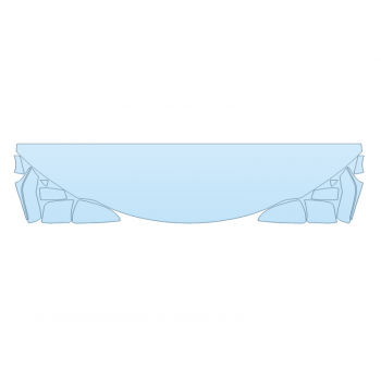 2026 LEXUS UX 300H PREMIUM HOOD FENDERS MIRRORS 18 INCH STRAIGHT (WRAPPED EDGES)