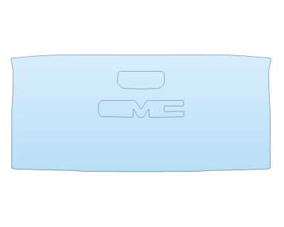 2023 GMC CANYON AT4 FULL TAILGATE KIT NO BADGES PPF kit 2023 GMC CANYON AT4 FULL TAILGATE KIT NO BADGES paint protection film kit