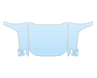 2023 GMC CANYON AT4 HOOD FENDERS MIRRORS FULL (WRAPPED EDGES) PPF kit 2023 GMC CANYON AT4 HOOD FENDERS MIRRORS FULL (WRAPPED EDGES) paint protection film kit