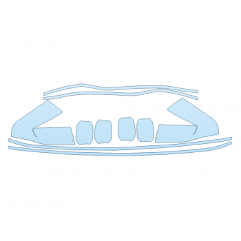 2025 GMC CANYON AT4 MIRRORS DOOR CUPS DOOR EDGES paint protection film kit