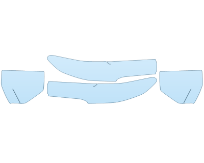 2023 GMC CANYON AT4 HEADLIGHTS FOGLIGHTS PPF kit 2023 GMC CANYON AT4 HEADLIGHTS FOGLIGHTS paint protection film kit