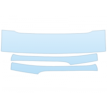 2025 GMC CANYON AT4 ROOF PILLARS W/SUNROOF paint protection film kit