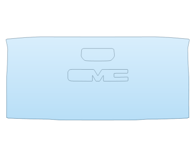 2025 GMC CANYON AT4X FULL TAILGATE KIT NO BADGES PPF kit 2025 GMC CANYON AT4X FULL TAILGATE KIT NO BADGES paint protection film kit