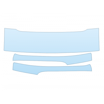 2026 GMC CANYON AT4X ROOF PILLARS W/SUNROOF paint protection film kit