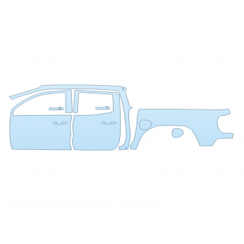 2025 GMC CANYON DENALI FULL DRIVER SIDE NO BADGES PPF kit 2025 GMC CANYON DENALI FULL DRIVER SIDE NO BADGES paint protection film kit