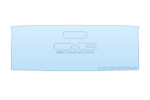 2027 GMC CANYON DENALI TAILGATE KIT W/BADGES