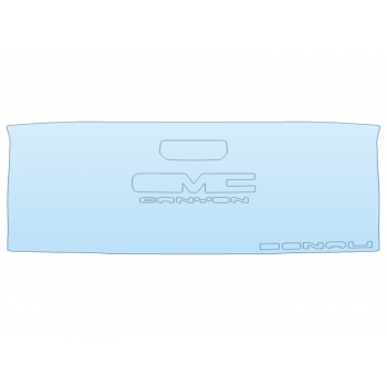 2023 GMC CANYON DENALI TAILGATE KIT W/BADGES paint protection film kit