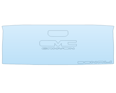 2025 GMC CANYON DENALI TAILGATE KIT W/BADGES