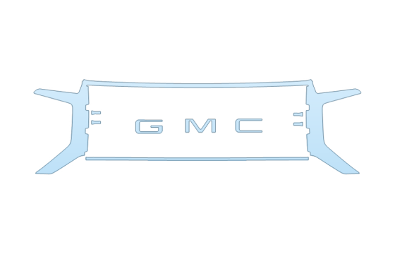 2027 GMC CANYON DENALI GRILL PPF kit 2027 GMC CANYON DENALI GRILL paint protection film kit