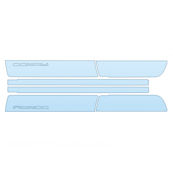 2026 GMC CANYON DENALI ROCKERS DOOR SPLASHES paint protection film kit