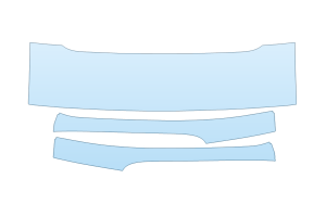2027 GMC CANYON DENALI ROOF PILLARS W/SUNROOF