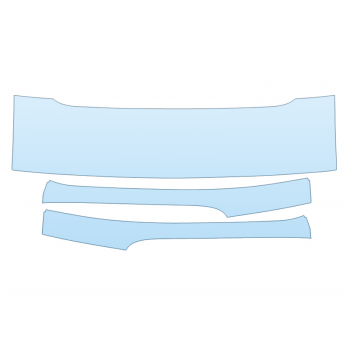 2026 GMC CANYON DENALI ROOF PILLARS W/SUNROOF paint protection film kit