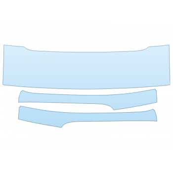 2025 GMC CANYON ELEVATION ROOF PILLARS W/SUNROOF paint protection film kit