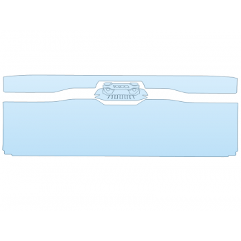 2023 toyota TUNDRA 1794 EDITION TAILGATE KIT paint protection film kit