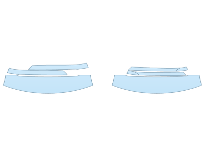 2022 toyota TUNDRA LIMITED ROOF PILLARS paint protection film kit