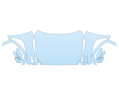 2022 toyota TUNDRA PLATINUM HOOD FENDERS MIRRORS FULL (WRAPPED EDGES) paint protection film kit