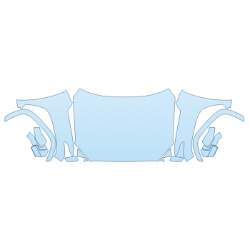 2025 toyota TUNDRA SR HOOD FENDERS MIRRORS FULL (WRAPPED EDGES) paint protection film kit