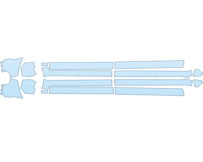 2022 toyota TUNDRA SR ROCKERS paint protection film kit