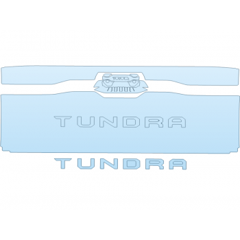 2022 toyota TUNDRA SR5 TAILGATE KIT W/TUNDRA EMBLEM paint protection film kit
