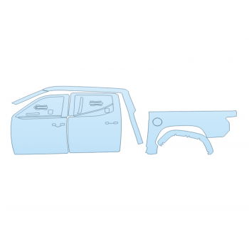 2022 toyota TUNDRA TRD PRO DRIVER SIDE paint protection film kit