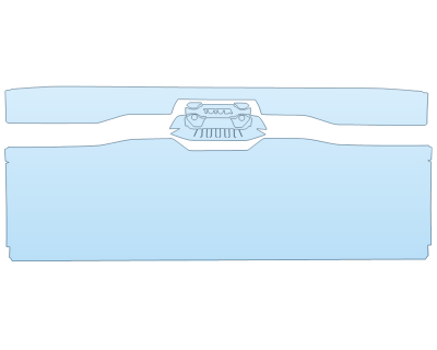 2022 toyota TUNDRA TRD PRO TAILGATE KIT NO EMBLEM PPF kit 2022 toyota TUNDRA TRD PRO TAILGATE KIT NO EMBLEM paint protection film kit