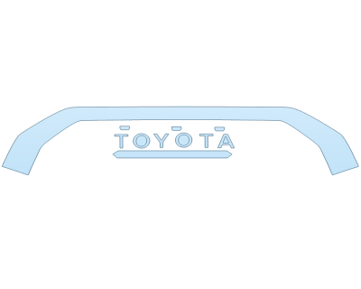 2022 toyota TUNDRA TRD PRO GRILL PPF kit 2022 toyota TUNDRA TRD PRO GRILL paint protection film kit