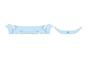 2027 TOYOTA BZ LIMITED BUMPER W SENSORS