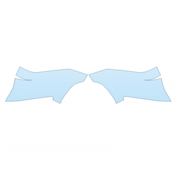 2026 TOYOTA BZ LIMITED REAR BUMPER paint protection film kit