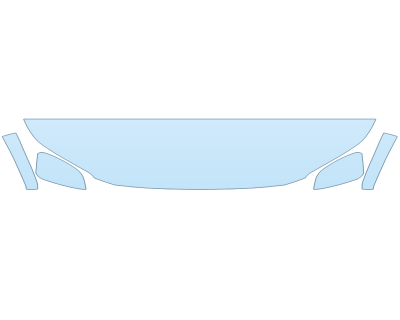2026 TOYOTA BZ LIMITED HOOD FENDERS MIRRORS 18 INCH STRAIGHT paint protection film kit