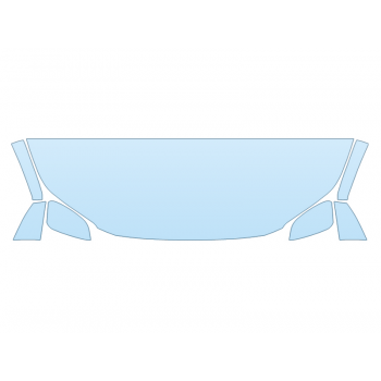 2026 TOYOTA BZ LIMITED HOOD FENDERS MIRRORS 24 INCH STRAIGHT paint protection film kit