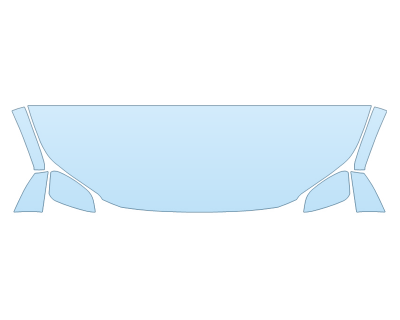 2026 TOYOTA BZ LIMITED HOOD FENDERS MIRRORS 24 INCH STRAIGHT paint protection film kit