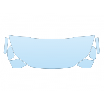 2026 TOYOTA BZ LIMITED HOOD FENDERS MIRRORS 30 INCH paint protection film kit