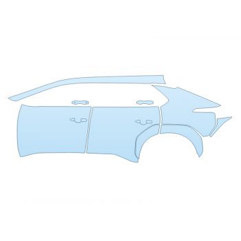 2026 TOYOTA BZ LIMITED DRIVER SIDE paint protection film kit