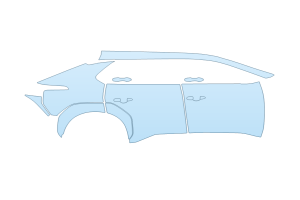 2027 TOYOTA BZ LIMITED PASSENGER SIDE