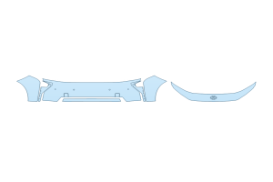 2027 TOYOTA BZ XLE BUMPER W SENSORS