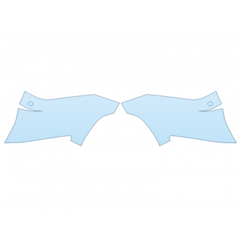 2026 TOYOTA BZ XLE REAR BUMPER W SENSORS paint protection film kit