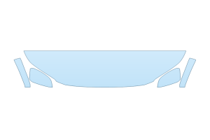 2027 TOYOTA BZ XLE HOOD FENDERS MIRRORS 18 INCH STRAIGHT