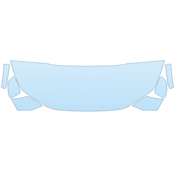 2026 TOYOTA BZ XLE HOOD FENDERS MIRRORS 30 INCH PPF kit 2026 TOYOTA BZ XLE HOOD FENDERS MIRRORS 30 INCH paint protection film kit