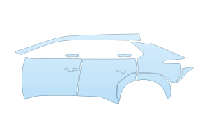 2027 TOYOTA BZ XLE DRIVER SIDE